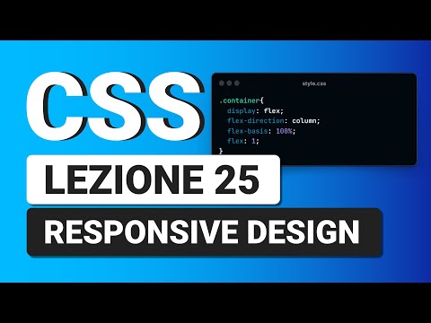 CSS3 Tutorial 25 - Responsive Design