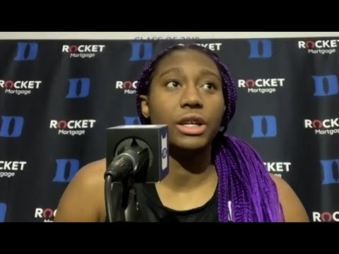 POSTGAME: Aliyah Boston on Duke — 12/15/21