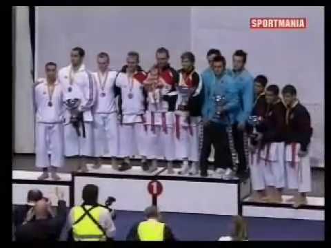European Championship Karate for Regions - PODIUM (Male Team Kata)