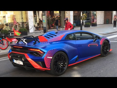 Best Of Supercars In London May 2022 | SF90, Huracan STO, F12 TDF, Sian, Chiron, 918, 812 SF, GTR, &