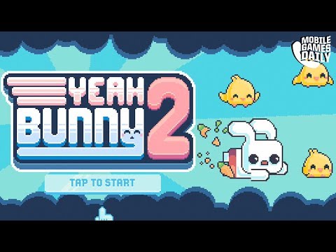 YEAH BUNNY 2 - Levels 1-6 - Gameplay Walkthrough Part 1 (iOS Android) - YouTube