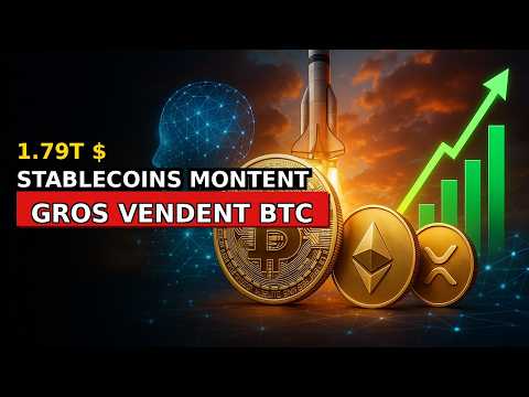 🔥 RÉVOLUTION CRYPTO : L'IA agentic change tout, $1.79T en stablecoins, et les gros se déchargent du