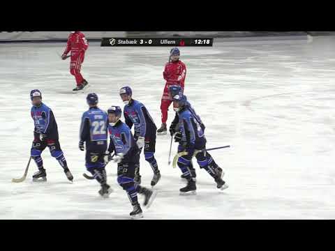NM Bandy Semifinale (2/5) Herrer Stabæk - Ullern  (hele kampen)