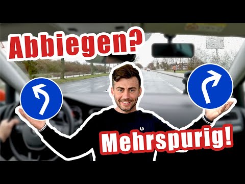 Mehr als eine Abbiegerspur? Mehrspuriges Abbiegen TIPPS 🚗