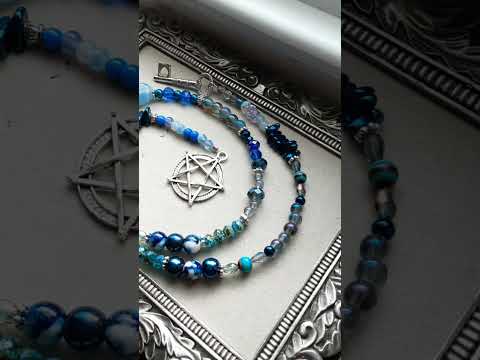 Pagan prayer beads #pagan #witch #pentacle