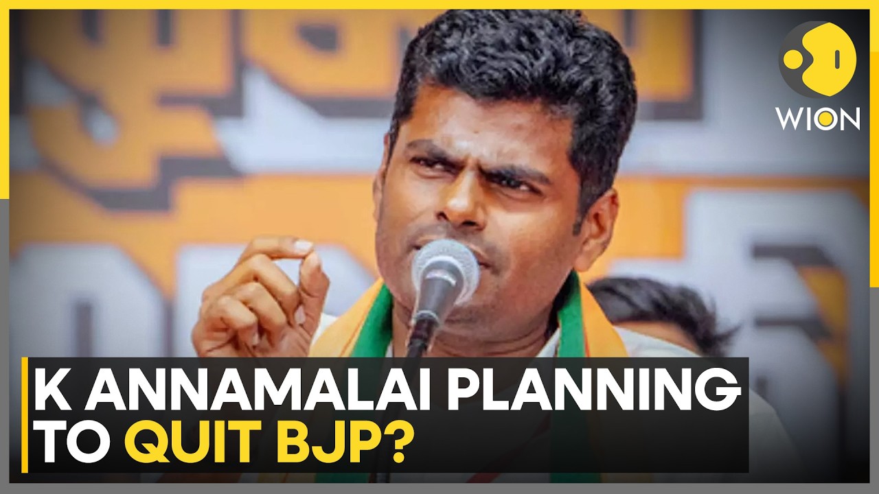 Ex BJP President of Tamil Nadu K Annamalai Having Differences With BJP's Top Brass | WION News