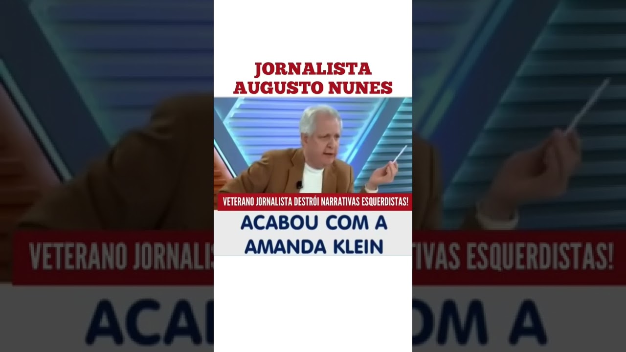 Jornalista destrói narrativas esquerdistas
