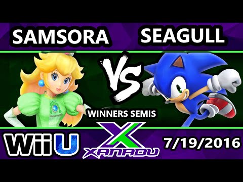 S@X 159 - Samsora (Peach) Vs. VexX | Seagull Joe (Sonic, Diddy) SSB4 Winners Semis - Smash Wii U