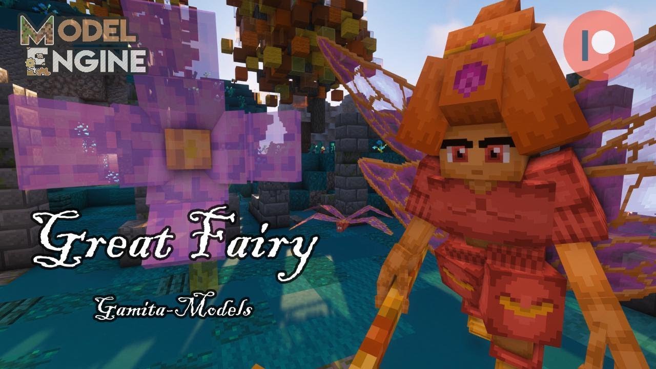 Great Fairy :: ModelEngine and Mythicmobs :: Minecraft :: No mods