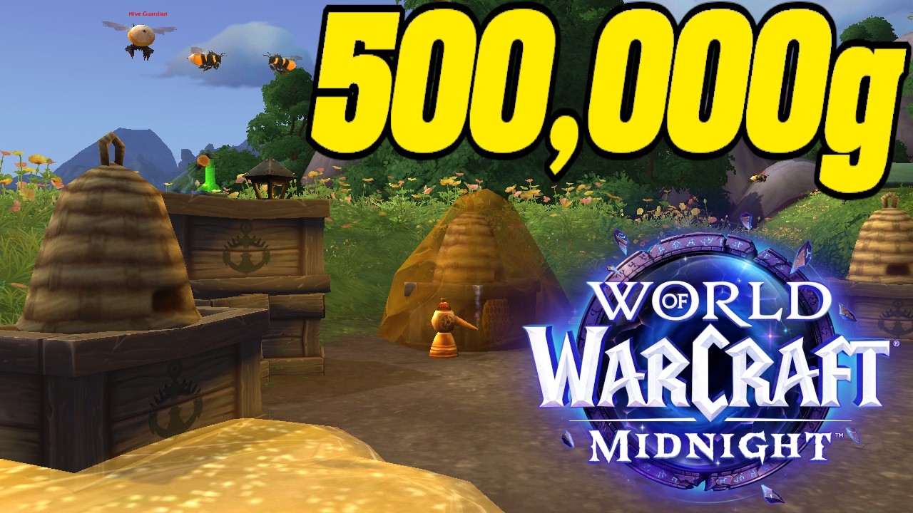 500,000g+ Goldfarm! Midnight WoW