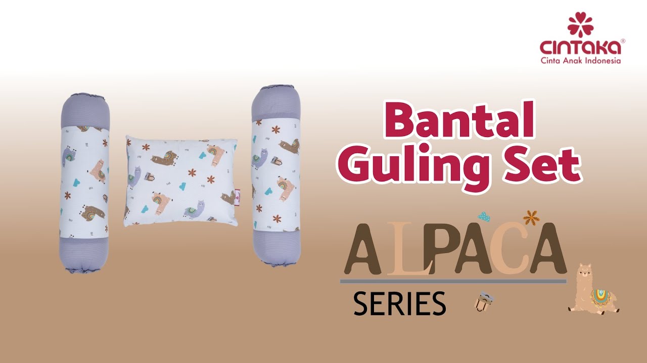 Bantal Guling Set Alpaca Series Cintaka CBB3411
