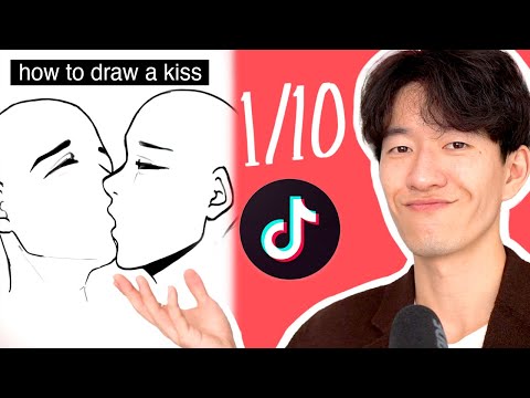 RATING TIKTOK ART TUTORIALS 😭 17 (goon warning)