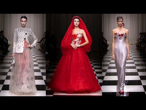 Giorgio Armani Privé Haute Couture Fall Winter 2023-24 Fashion Show