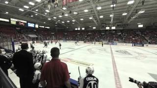 preview picture of video '2014/12/28 Tri City Americans vs Everett Silvertips'