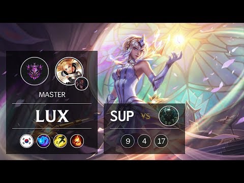 Lux Support vs Pyke - KR Master Patch 9.5