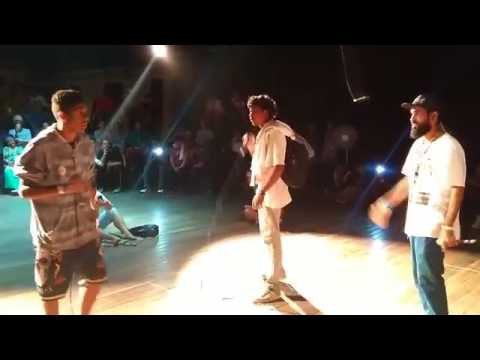 Mc Nad x Mc Laricio - SEMIFINAL -  3° Round circuito de rima improvisada - Julho