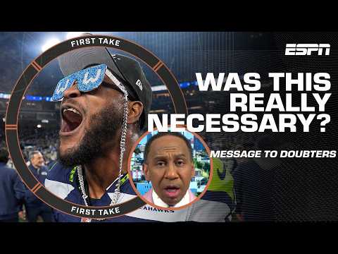 Stephen A. drops a REALITY CHECK on the Seahawks 👀 'Are we supposed to apologize?' | First Take