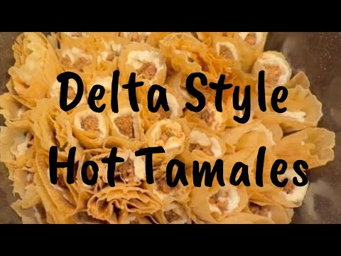 Delicious Delta Style Hot Tamales: Ingredients Listed in the Description