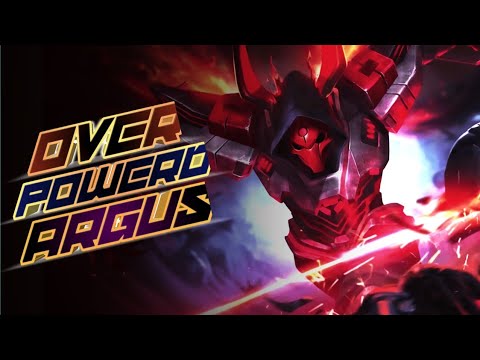 Argus is Incredible|Gameplay|Build|Emblem|Mobile legends Bang Bang