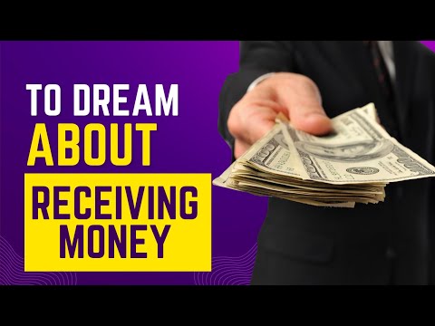 What does it mean to Dream about RECEIVING MONEY? Discover the dream interpretation