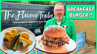 A BURGER And FRIED CHICKEN For BREAKFAST?