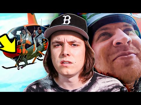 Youtuber Duct Tapes Friend to FLYING Helicopter