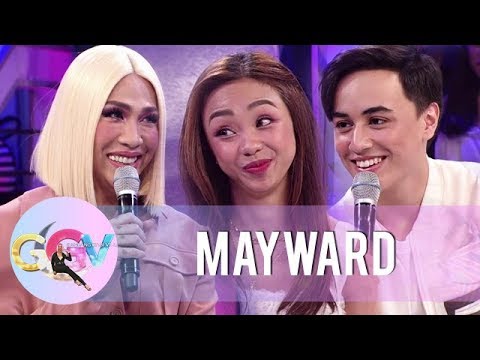 Vice Ganda tries to reveal the real score between Maymay and Edward | GGV