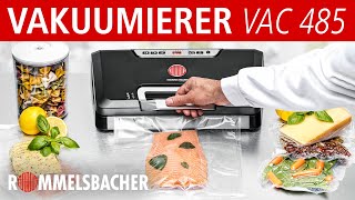 ROMMELSBACHER Vakuumierer ♥ VAC 485 ♥ Vakuumieren wie ein Profi - Einfach und ef