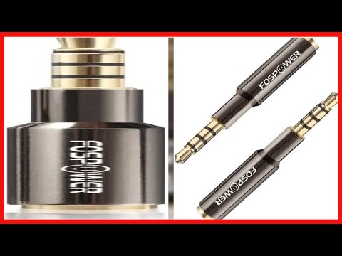 Great product -  FosPower (1 Pack) 3.5mm Male to Female Auxiliary Stereo Audio Headphone Jack AUX Ad