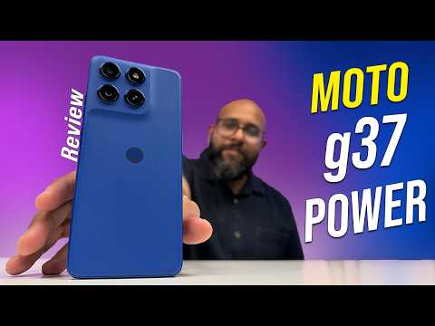 Thumbnail for Moto g37 Power Review: Best Phone To Buy Under 25,000?