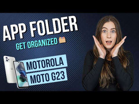 Motorola moto g23 – App Folder / Move Apps • 📱 • 📂 • 👍🏼 • Tutorial
