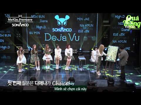 [Vietsub] MelOn Premiere Showcase SONAMOO소나무   Deja Vu데자뷰