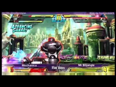 Tourneyplay March MvC3 Singles - Mechanica (TRO/TRI/SPE) vs MrB0jangle (SPI/WES/SEN)