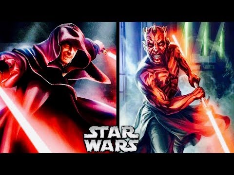 How Darth Maul Tried to KILL Darth Sidious Before The Phantom Menace! (Legends)