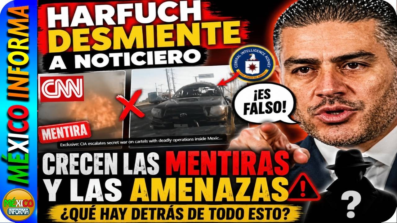 HARFUCH DESMIENTE A NOTICIERO. MIRA LA RAZÓN. LO CIERTO ES QUE LAS ESPECULACIONES CRECEN.