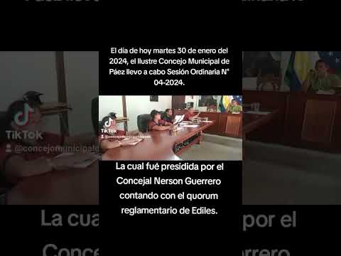 Concejo Municipal de Páez  del Estado Apure
