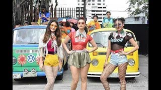 Team Anne, Ryan &amp; Nadine&#39;s Colorful Love Parade in Magpasikat 2017 @ Its Show Time