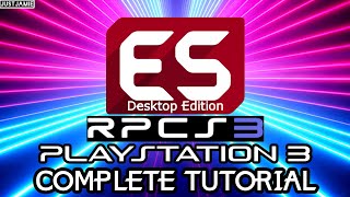 EmulationStation DE ☆ PlayStation 3/RPCS3 Emulator Setup Guide #emulationstation #rpcs3 #ps3