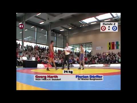74kg Freistil G. Harth - F. Dörfler