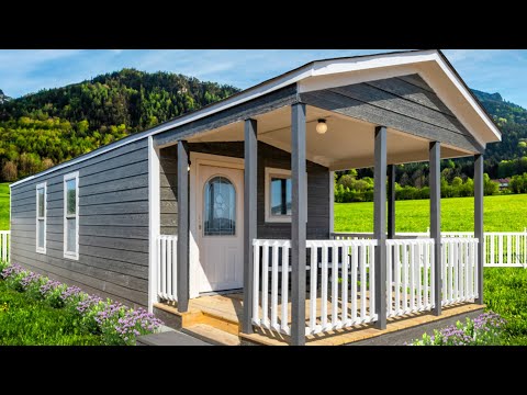 Najbardziej zachwycająca mała Hacienda 12×34-11FLA Park Model RV