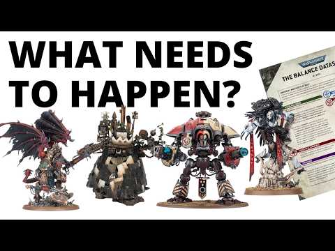 40K's Next Balance Dataslate Coming Soon - What Needs to Happen?