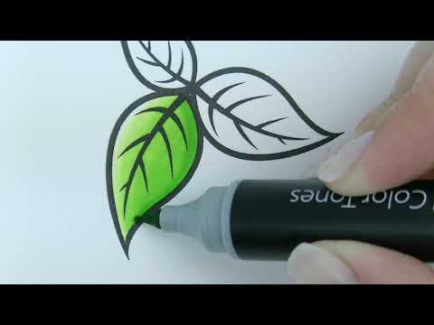 Set 52 markere cu schimbare tonalitate CHAMELEON