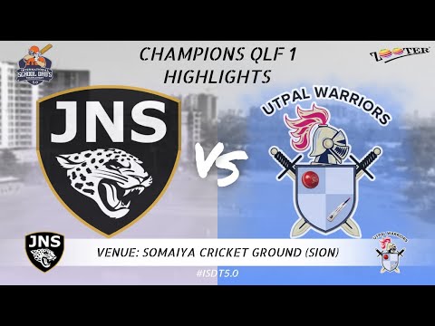 CHAMPIONS QLF 1 HIGHLIGHTS | JNS JAGUARS VS UTPAL WARRIORS | INTERNATIONAL SCHOOL DAD'S 5.0 2023
