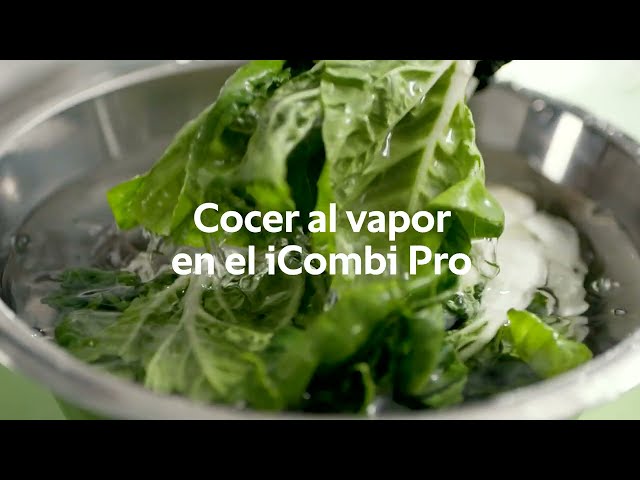 Cocer al vapor en el iCombi Pro.