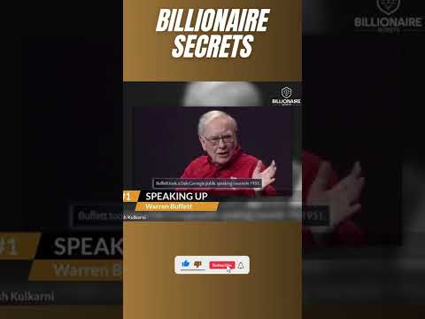 Public Speaking  - Warren Buffett