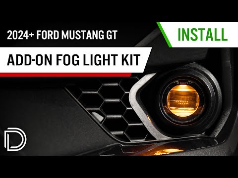 Step-by-Step: Installing Fog Lights on the S650 Mustang GT (2024+) | Diode Dynamics