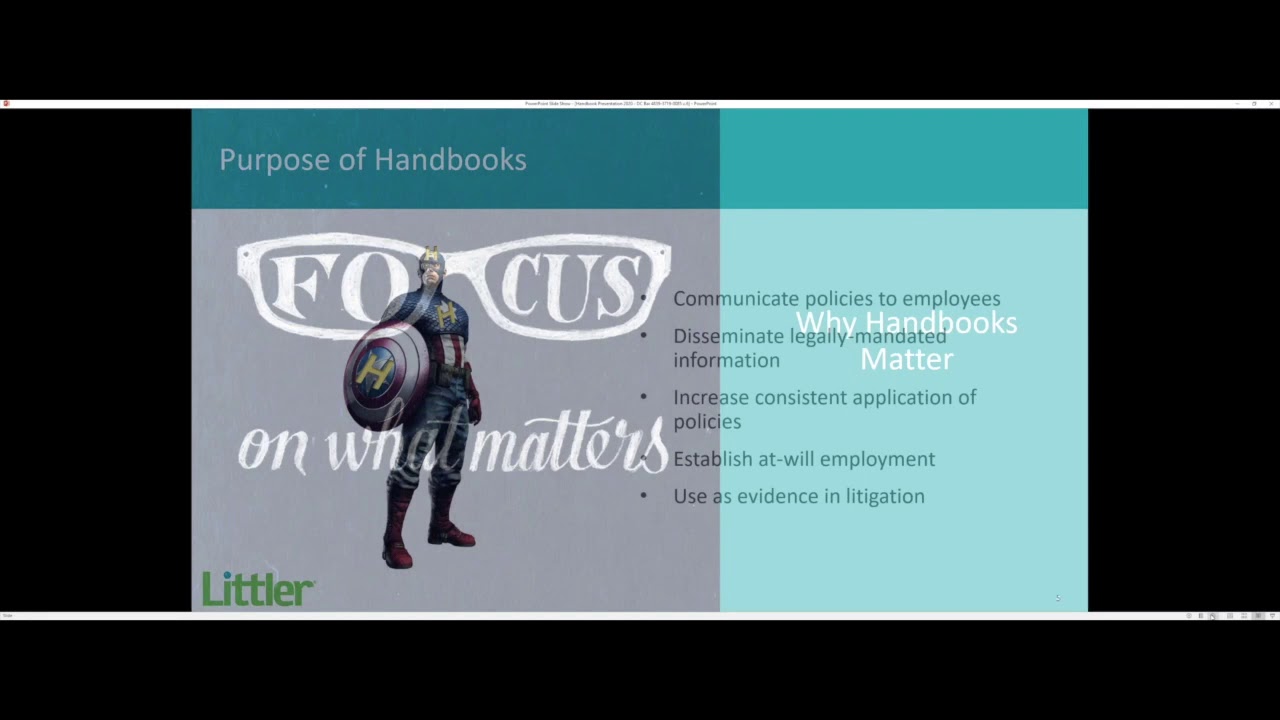 Employee Handbooks – A Guide for Employers