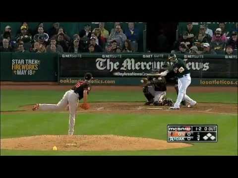 20130427陳偉殷本季第5場對運動家精彩表現