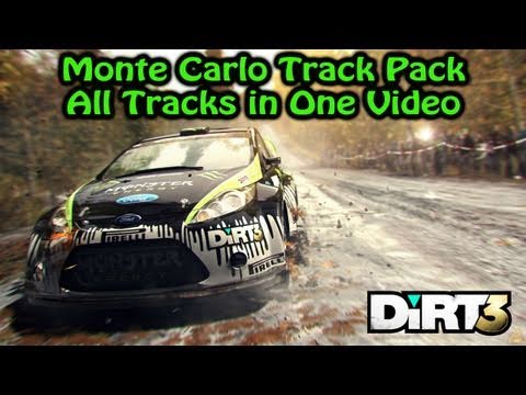 DiRT 3 - Monte Carlo Track Pack - All Tracks in One Video