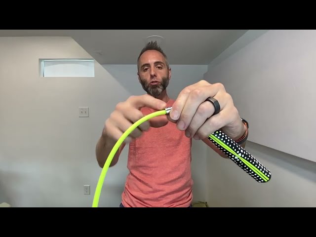 Best Weighted Jump Rope for Beginners - alternate angle